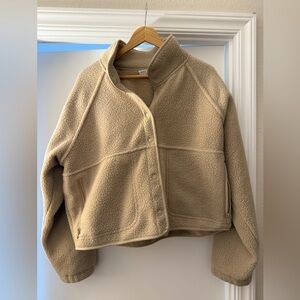 Aritzia Sunday Best causal fleece Jacket, Large.